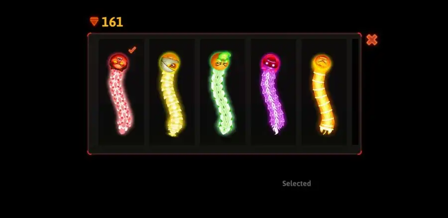 Snake Glow IO Unity Template screenshot 5
