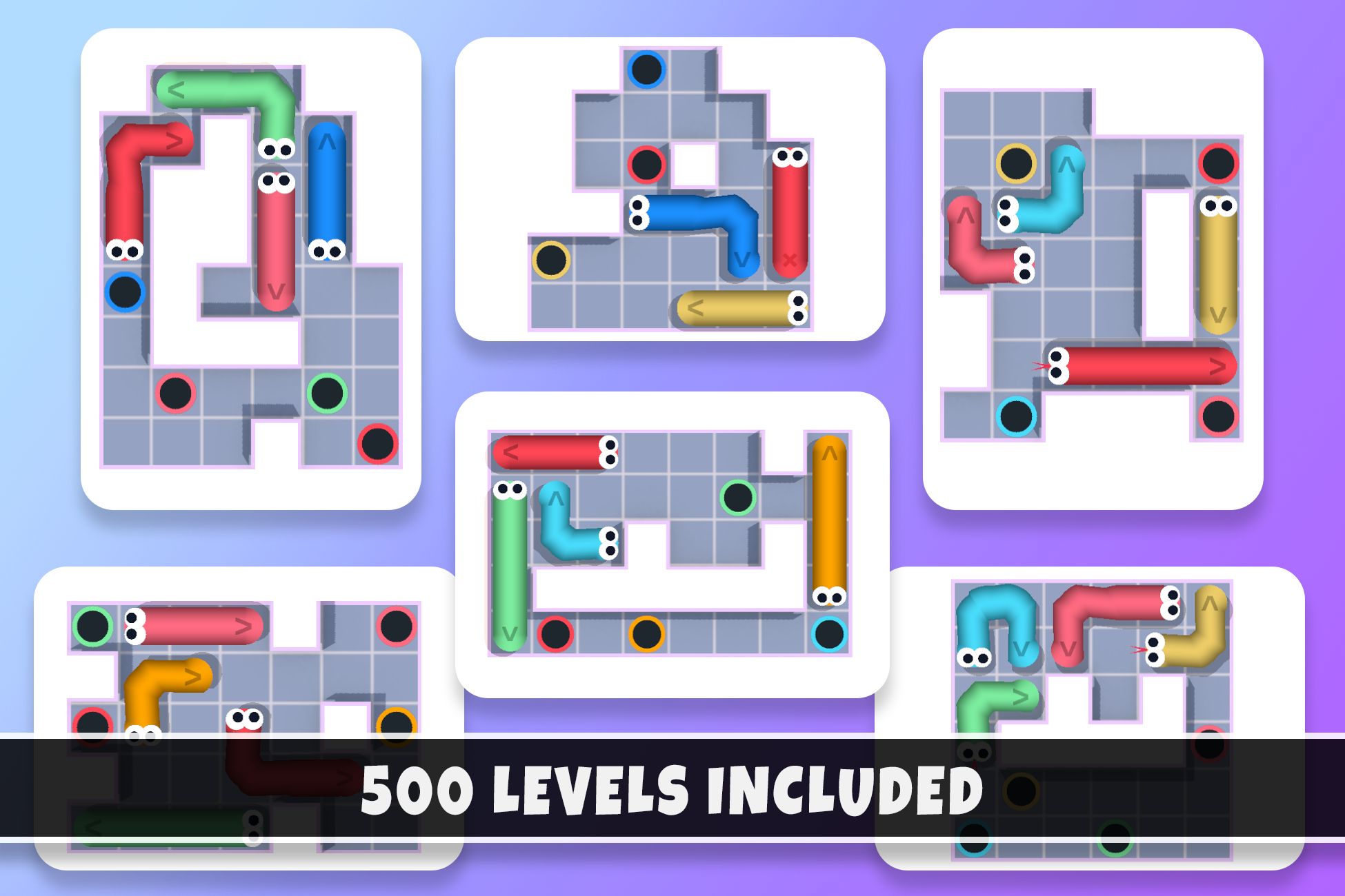 Snake Out | Unity 2D Puzzle Template + Editor screenshot 5