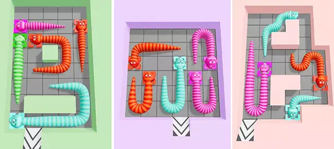 Snake Puzzle SellUnitySourceCode screenshot 2