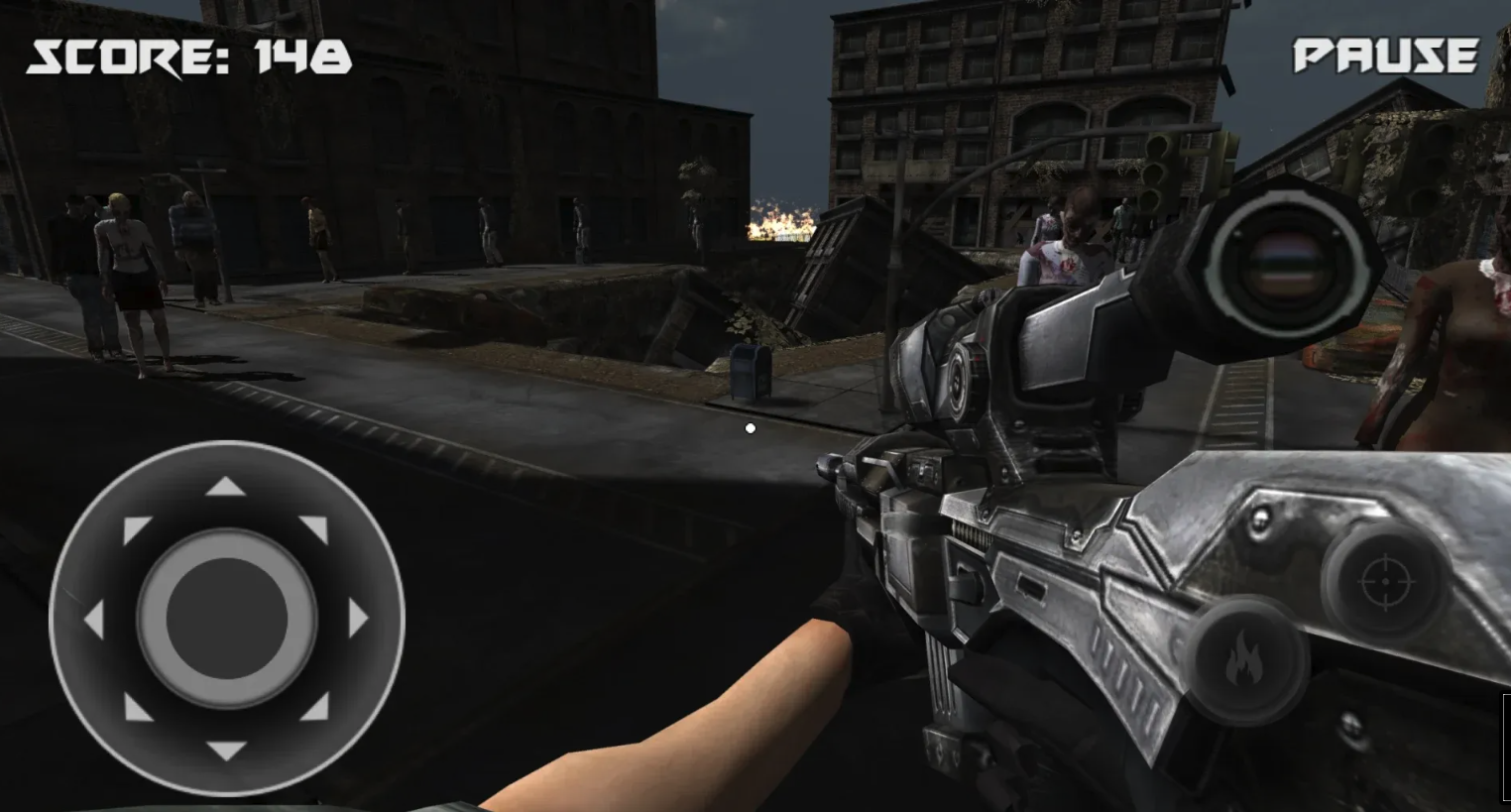 Sniper 3D: City Apocalypse screenshot 5