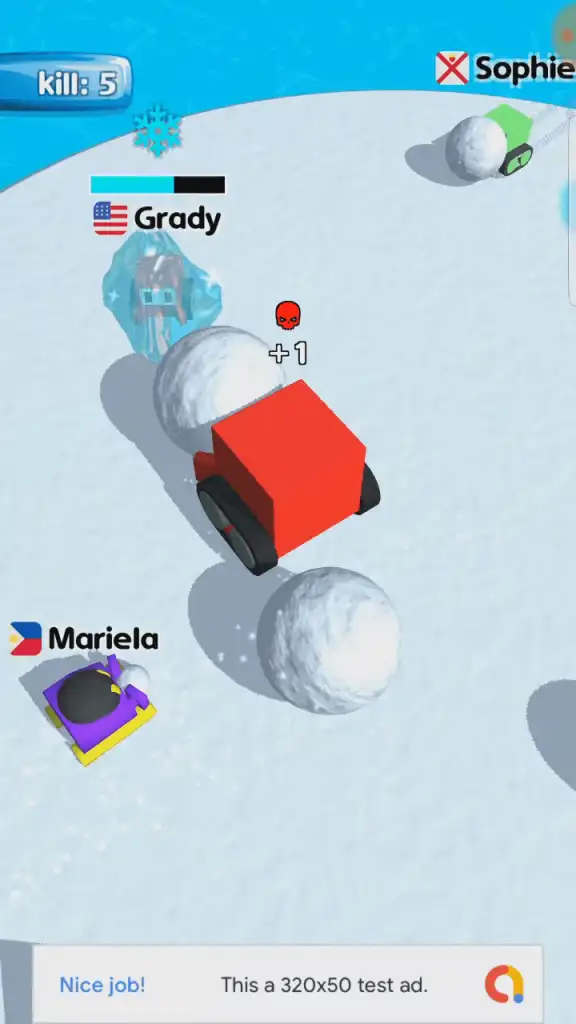 Snowbattle.io – snow ball fights SellUnitySourceCode screenshot 2