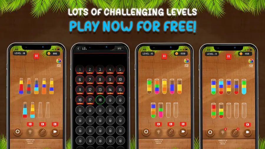 Soda Funnels Sort Puzzle Game SellUnitySourceCode screenshot 5