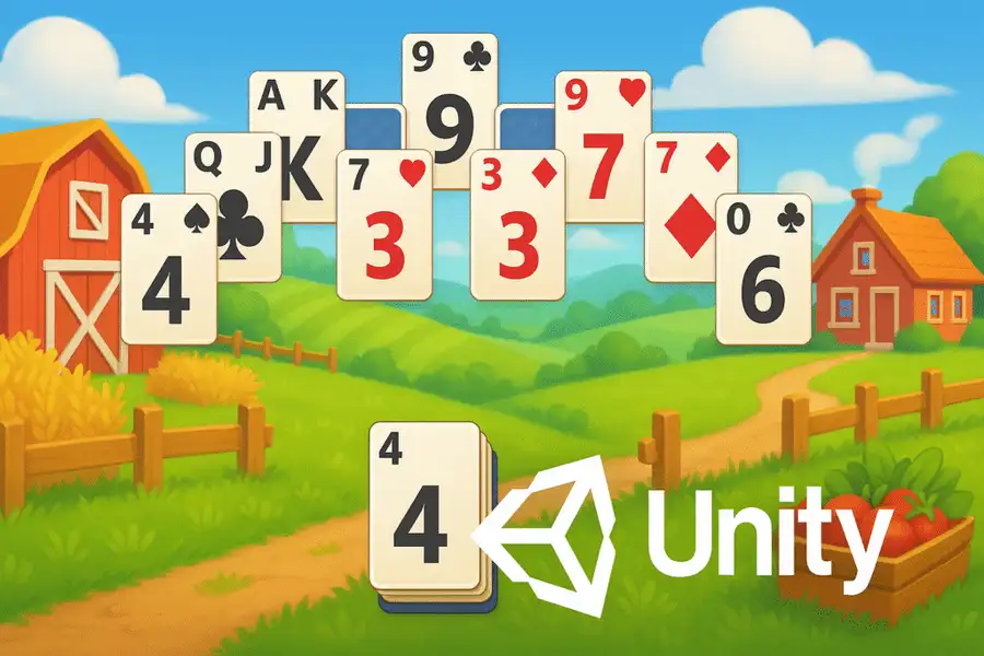 Solitaire TriPeaks Farm screenshot 2