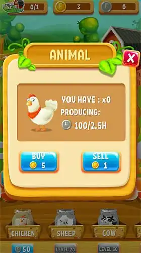 Solitaire TriPeaks Farm screenshot 4