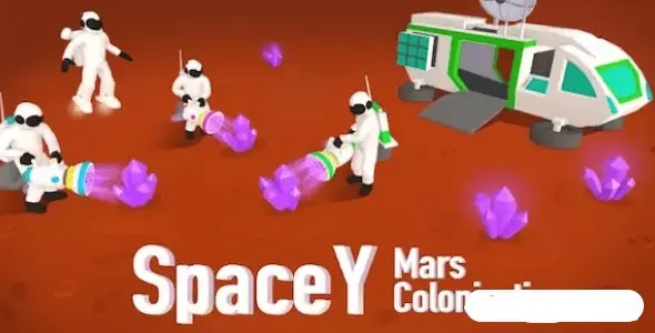 Space Y: Mars Colonization SellUnitySourceCode  screenshot 3