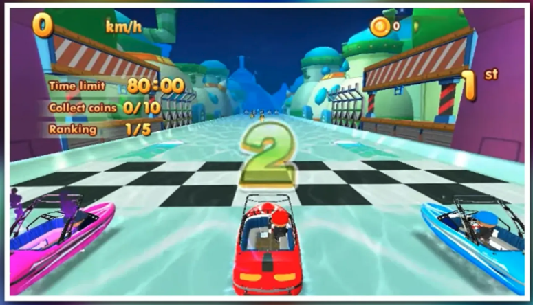 Speed Boat Race Adventure. screenshot 3