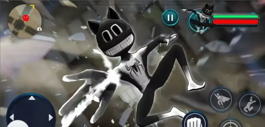 Spider Cartoon Cat screenshot 3