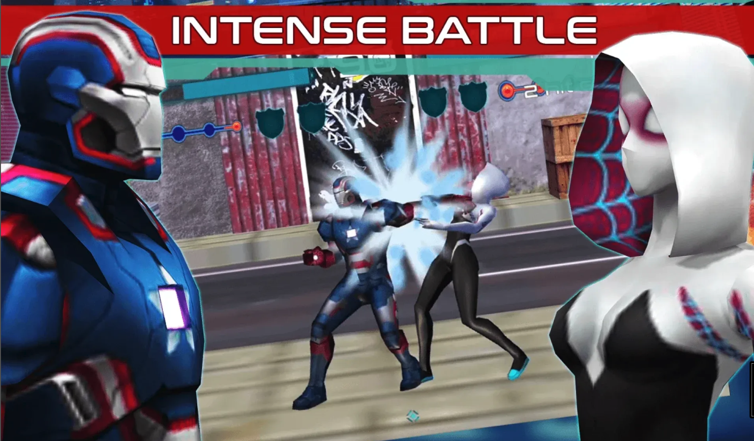 Spider Fighter – Superheroes Civil War screenshot 9