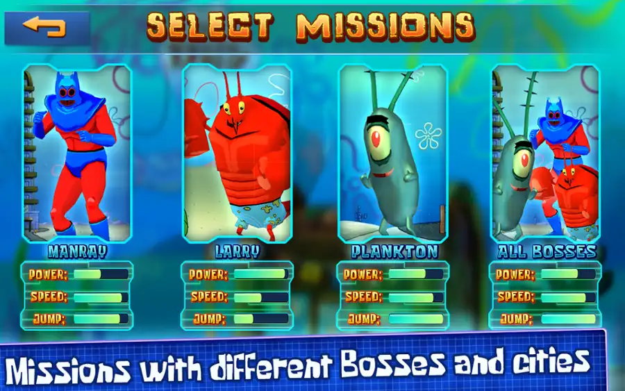 Sponge Battle Fight Bob – 3D Combat Action Game | SellUnitySourceCode screenshot 5