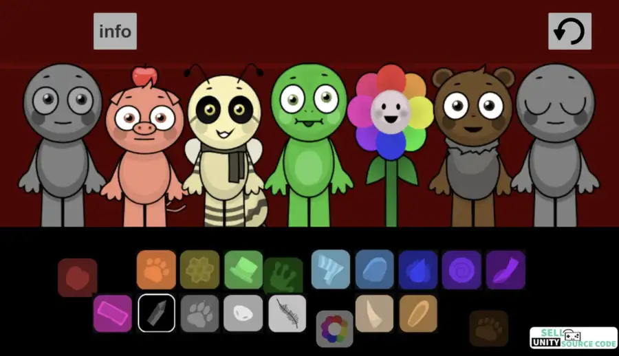 Sprunki Sort-SellUnitySourceCode screenshot 2