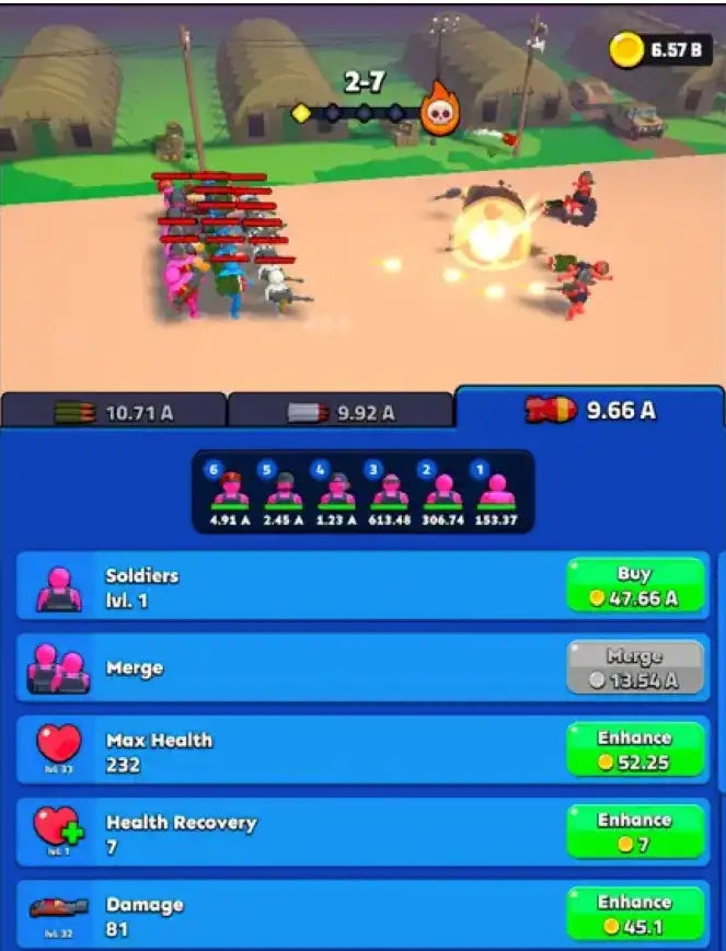 Squad Merge: Idle RPG SellUnitySourceCode screenshot 5
