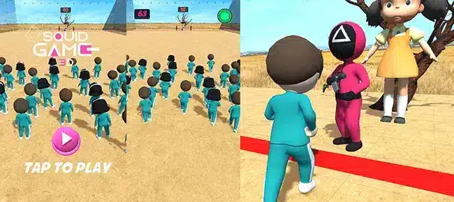 Squid Play Top Trending Game  SellUnitySourceCode screenshot 5