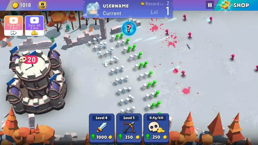 Stick Guys Defense SellUnitySourceCode screenshot 3