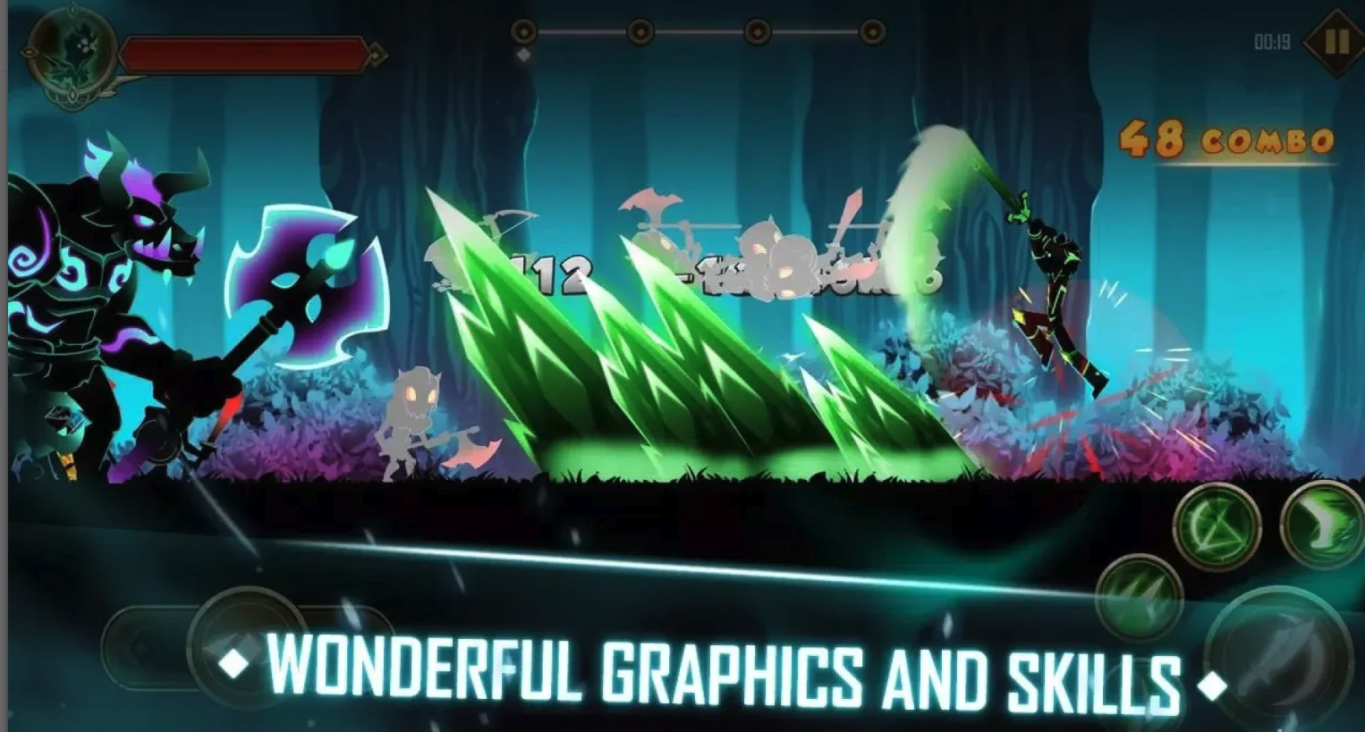 Stickman Epic Battle Shadow Warriors screenshot 10