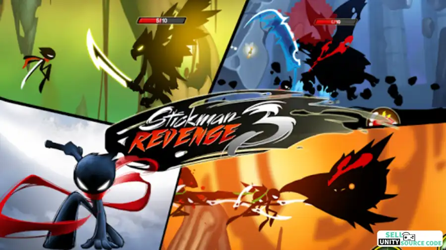 Stickman Revenge 3: Ninja RPG SellUnitySourceCode
