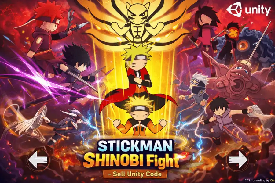 Stickman Shinobi Fight screenshot 2