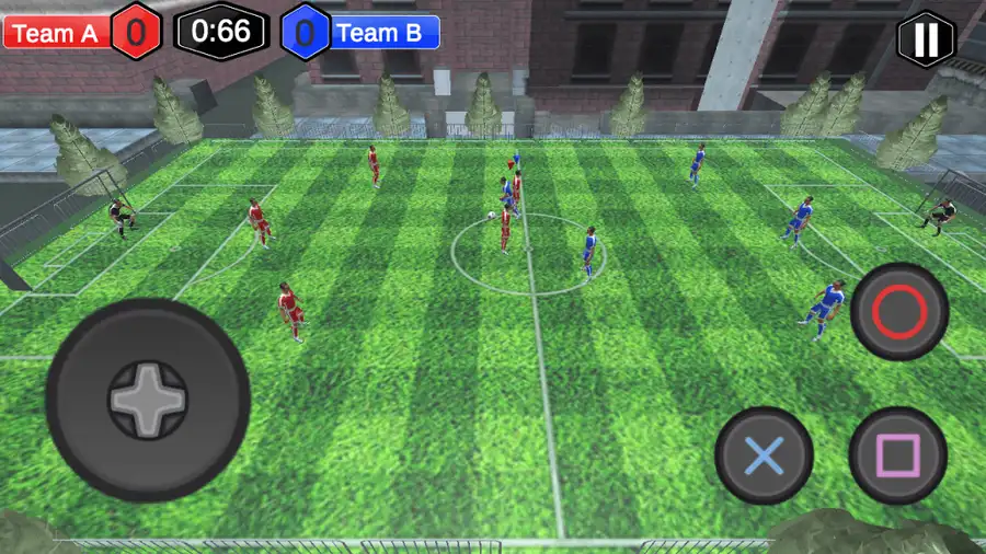 Street Football Game SellUnitySourceCode screenshot 2