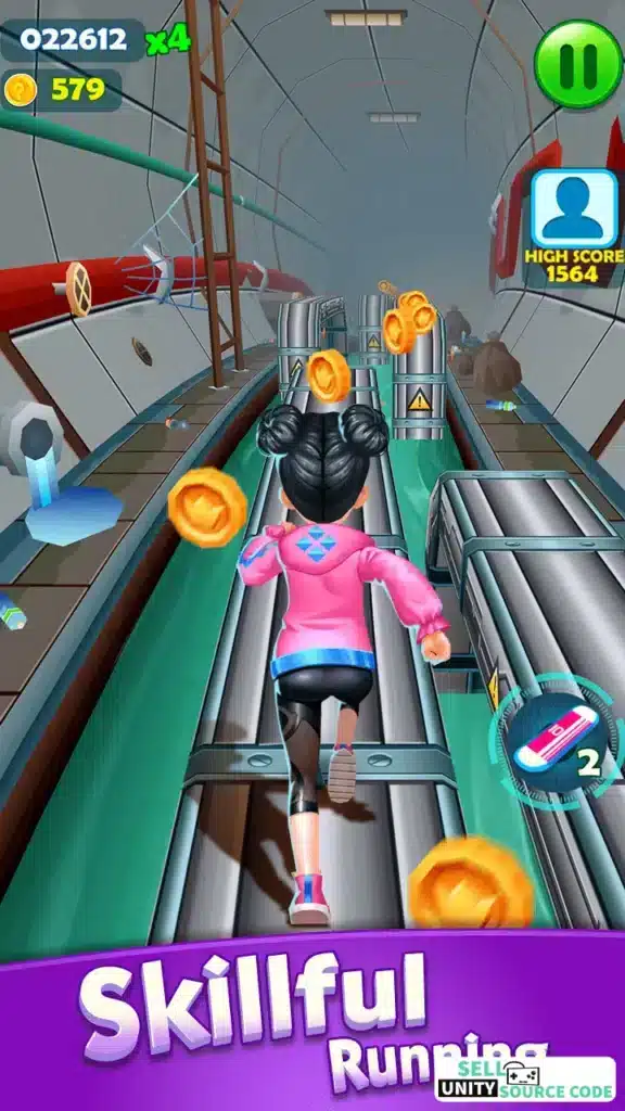 Subway Princess Runner SellUnitySourceCode screenshot 5