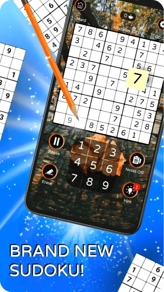 Sudoku – Brain and Puzzle Game. SellUnitySourceCode screenshot 4