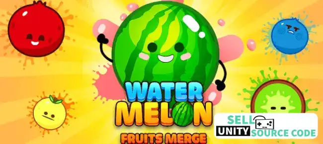 Suika Watermelon Merge SellUnitySourceCode screenshot 3