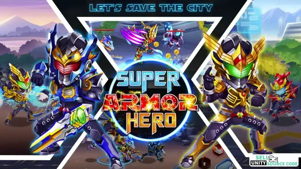 Superhero Armor SellUnitySourceCode screenshot 3