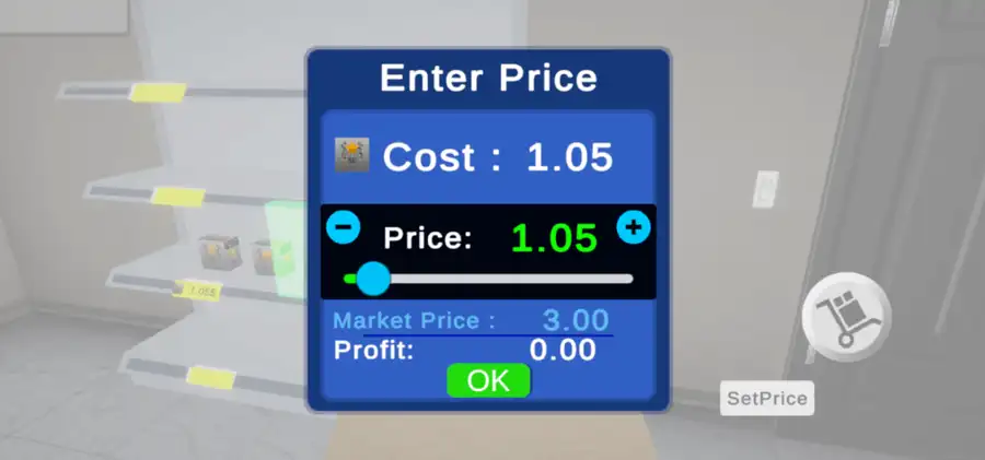 supermarket manager simulator SellUnitySourceCode  screenshot 3
