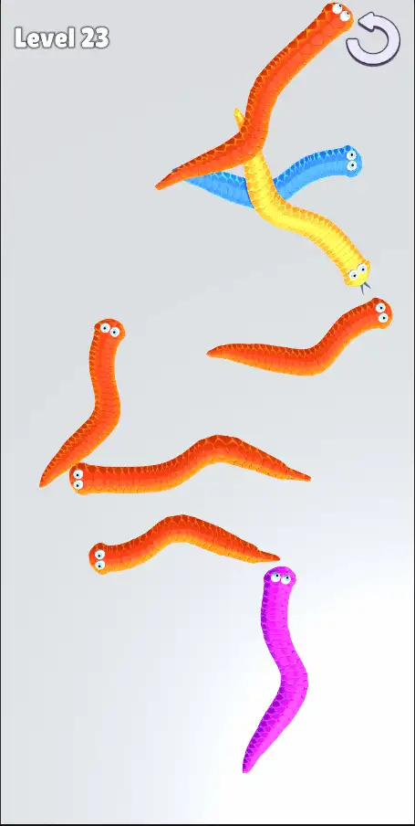 Tangle Snakes Puzzle SellUnitySourceCode screenshot 5