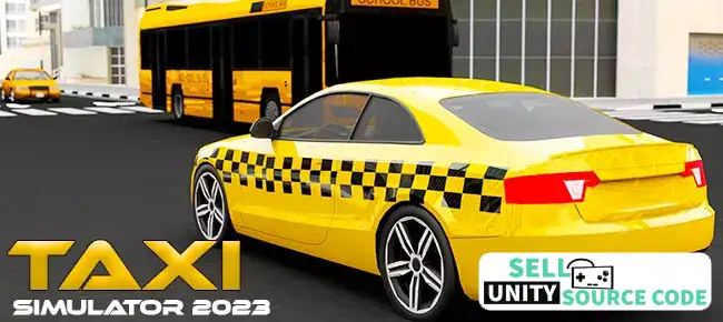 Taxi Simulator 2023 – Taxi Game SellUnitySourceCode screenshot 3
