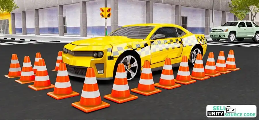 Taxi Simulator 2023 – Taxi Game SellUnitySourceCode screenshot 5