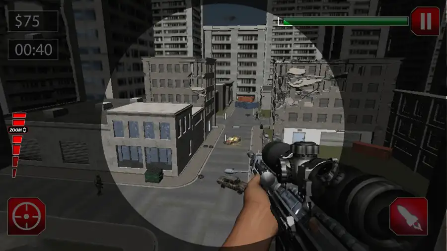 The City Sniper 3D SellUnitySourceCode screenshot 3
