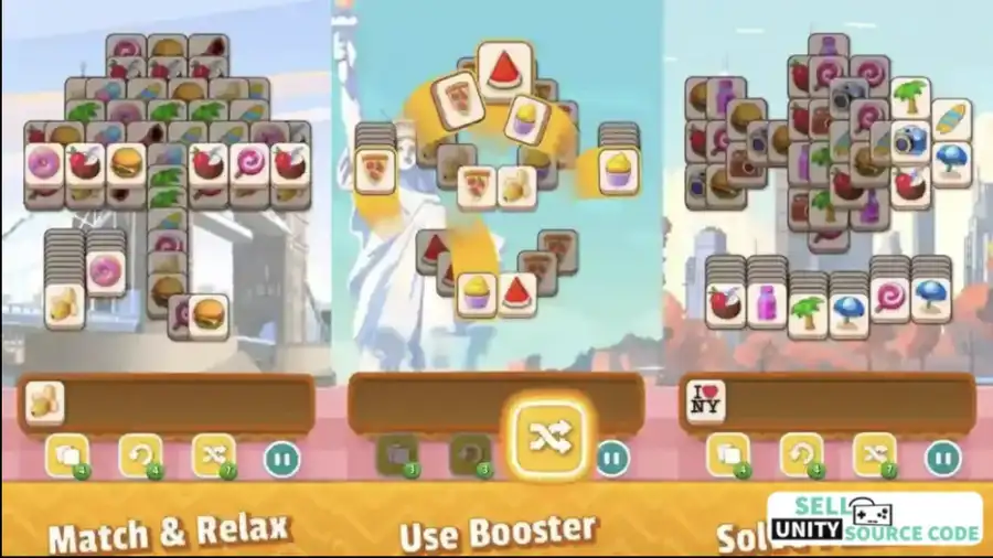 Tile Match World Tours SellUnitySourceCode screenshot 2
