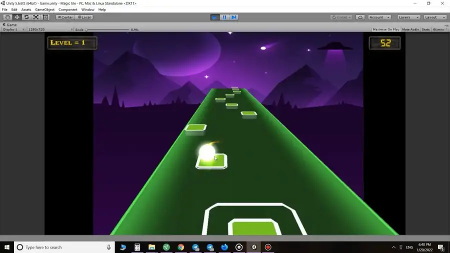 Tiles Hop Unity template SellUnitySourceCode  screenshot 5