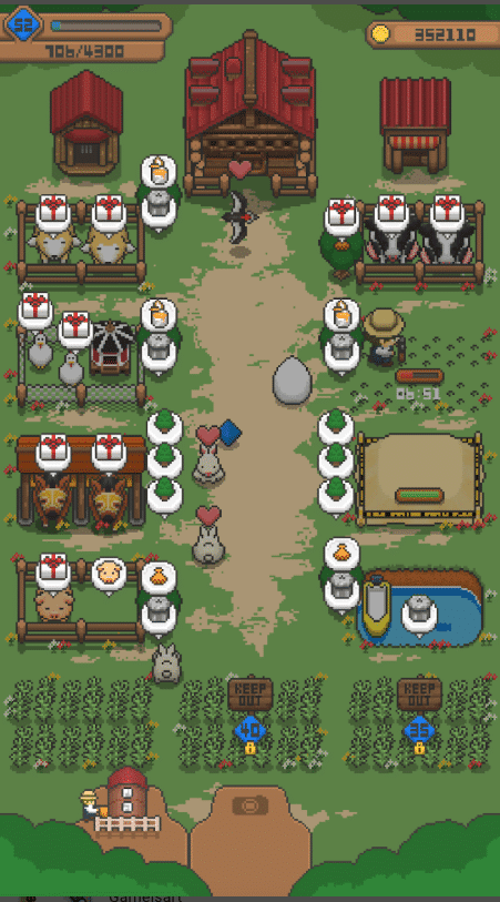 🌾 Tiny Pixel Farm – Idle Farm Life Unity Project (2025 Update) screenshot 2