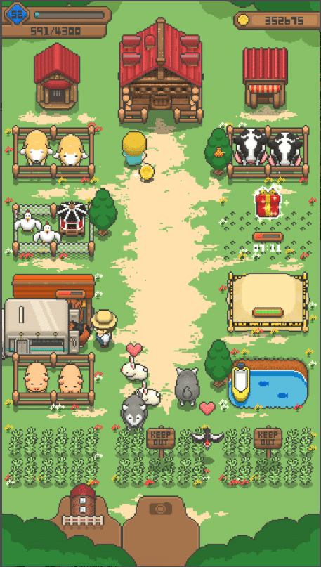 🌾 Tiny Pixel Farm – Idle Farm Life Unity Project (2025 Update) screenshot 4