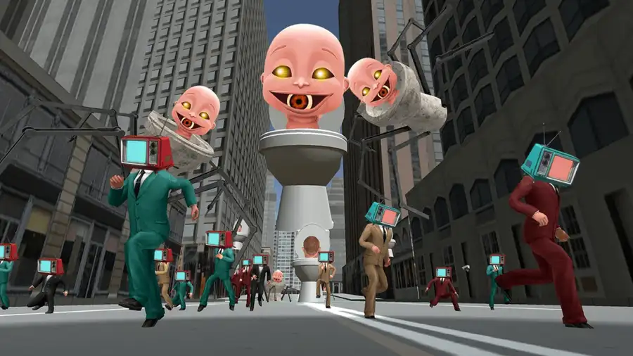Toilet Monster: Hide N Seek SellUnitySourceCode screenshot 4