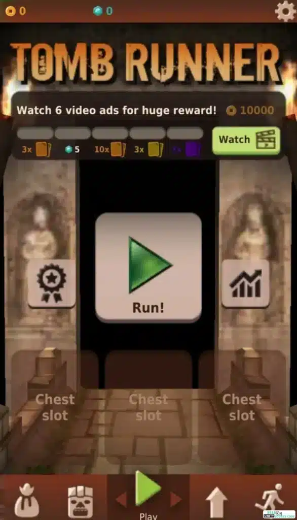 Tomb Runner - Temple Raider SellUnitySourceCode screenshot 4