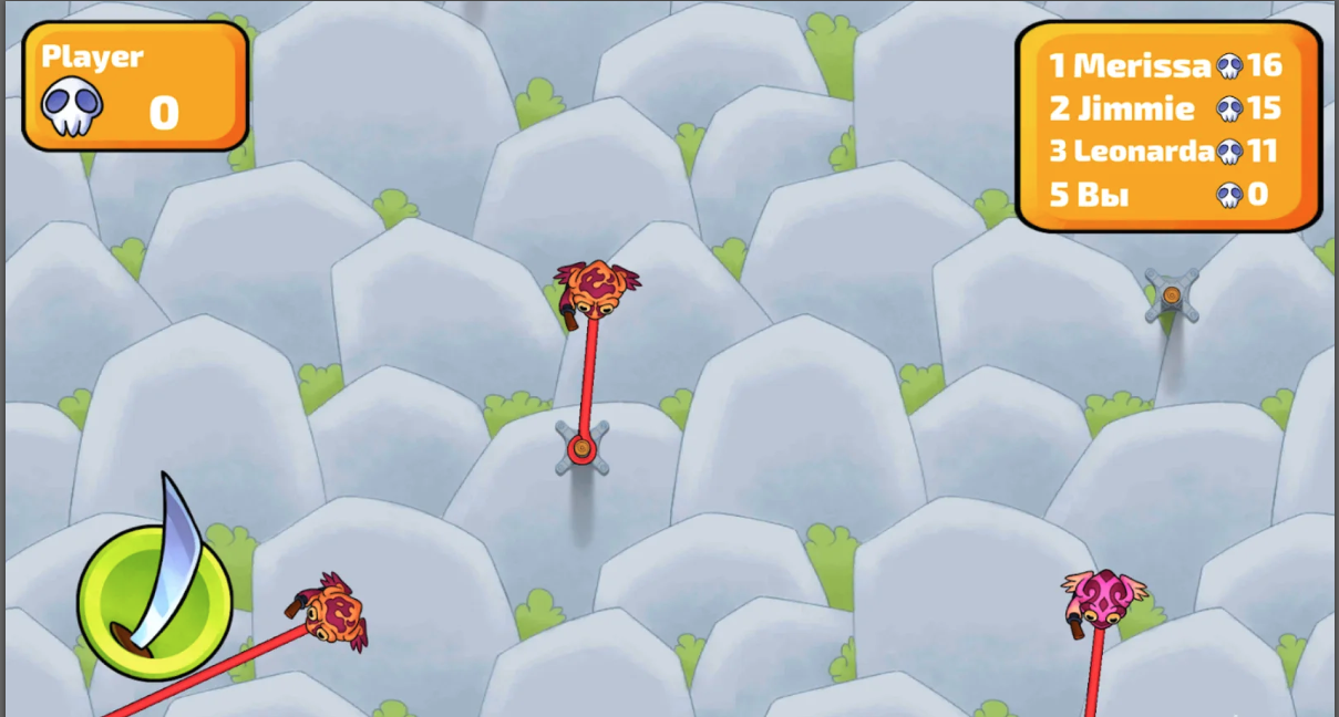 Tongue Hook.io - Ninja Frogs screenshot 10