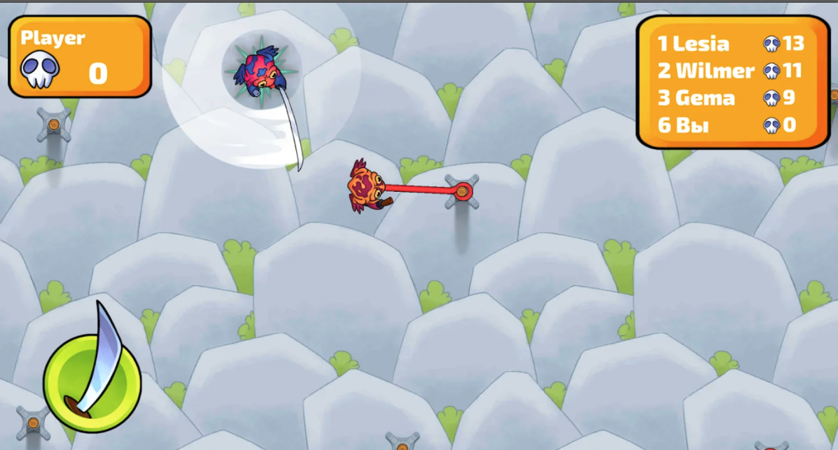 Tongue Hook.io - Ninja Frogs screenshot 11