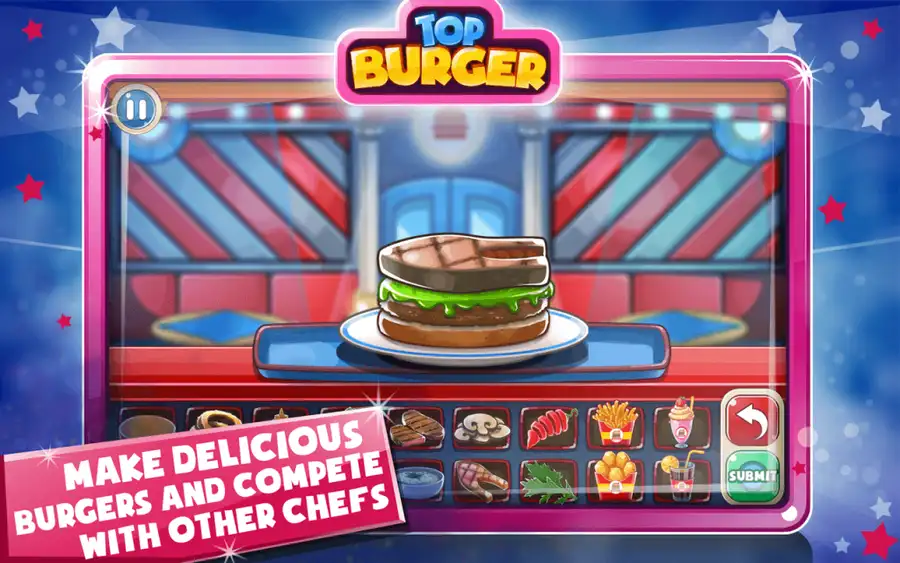 Top Burger Chef: Cooking Story SellUnitySourceCode screenshot 4