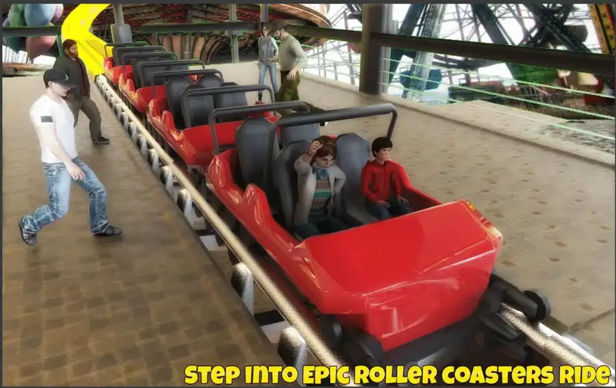 Top Roller Coaster Train Sim screenshot 2