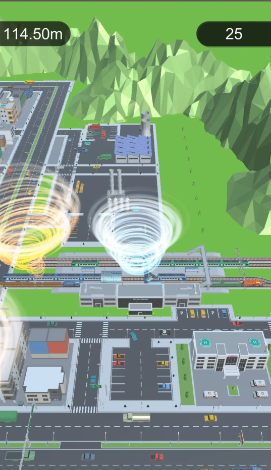 Tornado Unity Source Code – Addictive City Survival Arcade G screenshot 2