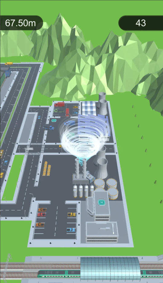 Tornado Unity Source Code – Addictive City Survival Arcade G screenshot 5