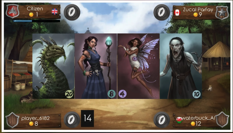 Tournament Of Dragons | Strategy Card Game screenshot 2