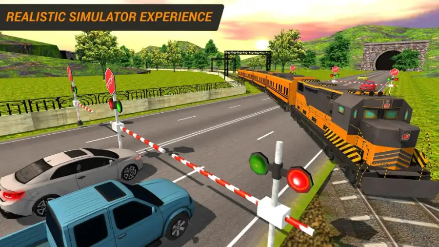 Train Simulator Free 2018 SellUnitySourceCode screenshot 2