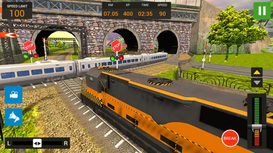 Train Simulator Free 2018 SellUnitySourceCode screenshot 3