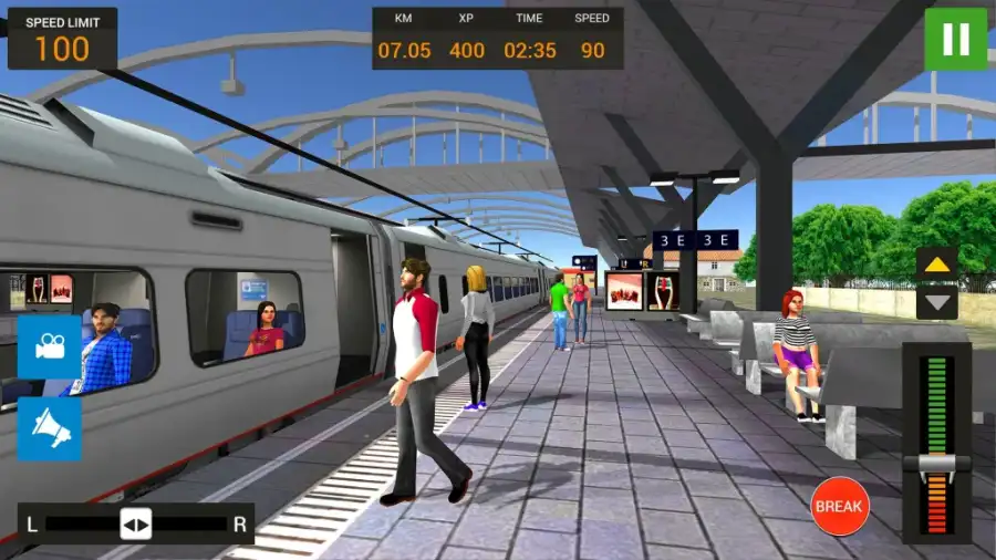 Train Simulator Free 2018 SellUnitySourceCode screenshot 5
