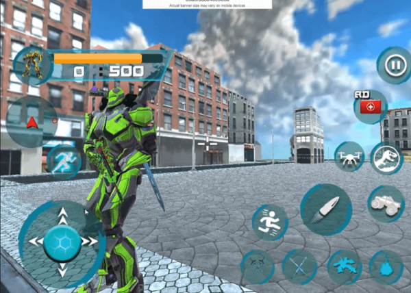 Trex Robot Transformation Unity Game screenshot 4