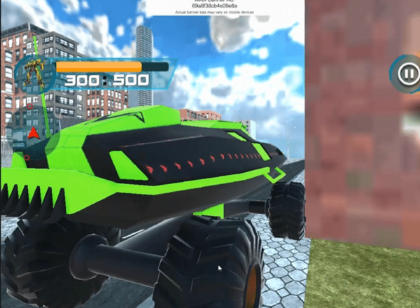 Trex Robot Transformation Unity Game screenshot 5