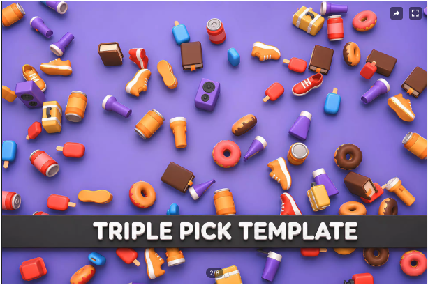 Triple Pick Unity Source Code – 3D Match Puzzle Game Template | SellUnitySourceCode.com source code