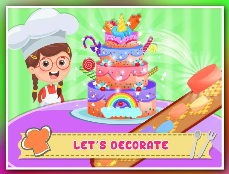Unicorn Cake: Donut Maker screenshot 3